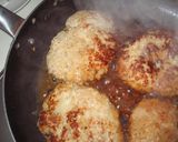 ふわふわ♪照り焼きハンバーグ作り方3写真