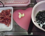 韓国のワカメスープ作り方1写真