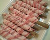 肉巻ごぼう大量生産！作り方2写真