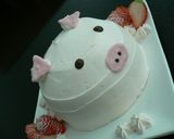 くまさんデコレーションケーキ作り方20写真