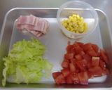 かき混ぜちゃって☆本格タコライス作り方1写真