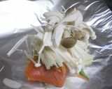 超簡単！包んで焼くだけ！鮭のホイル焼き作り方3写真