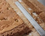 チョコクリーム＆胡桃のココアロールケーキ作り方20写真