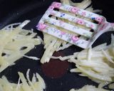 ｶﾘｶﾘ♪じゃが芋だけのお好み焼き＆ピザ作り方3写真