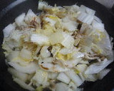白菜とシメジのとろみ炒め作り方4写真