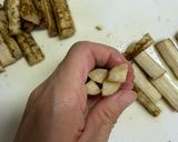 シャキシャキうまうま！甘辛ごぼう蓮根作り方1写真