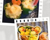 お弁当に♬彩りマカロニカップグラタン作り方9写真