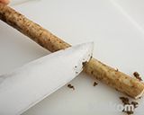 自宅でポリポリ...*;ごぼうのお漬物*作り方2写真