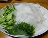 サラダ感覚！生春巻き作り方1写真