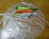 サラダ感覚！生春巻き作り方3写真