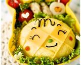 メロンパンナおむらいす＊キャラ弁作り方5写真