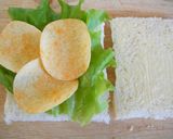 ●ポテトチップス de サンドイッチ●作り方2写真