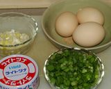ふんわり、ツナのニラ玉作り方1写真