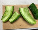 ゴーヤの梅肉和え！作り方1写真