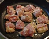 鶏肉とアスパラのレモン照焼き作り方2写真