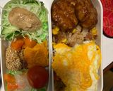 レンジさっぱり中華風梅照味オムライス弁当作り方17写真