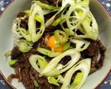 簡単美味しい✨牛すき釜玉うどん作り方10写真