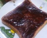 簡単☆チョコバナナトースト作り方3写真