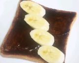 簡単☆チョコバナナトースト作り方4写真