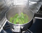 オクラと茄子とレンコンの肉みそ炒め作り方1写真
