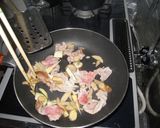 オクラと茄子とレンコンの肉みそ炒め作り方3写真