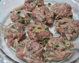 *タレも混ぜ込む☆餃子の中身焼き*作り方5写真