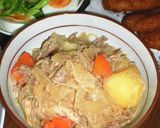 砂糖も味醂も無し！豚じゃがと春雨の煮物♪作り方11写真