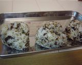 海苔佃煮で☆崩れない香ばし焼きおにぎり作り方1写真