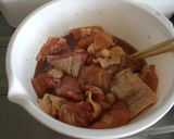 鶏の唐揚げ煮~大根おろし~作り方1写真