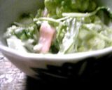カリブロと水菜のグリーンサラダ作り方7写真