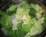 おばあちゃんの味　白菜と卵の煮物作り方1写真