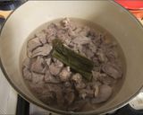 手間暇かけて、牛筋煮込み！作り方3写真