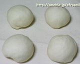 手捏ねバンズdeハンバーガー♪作り方7写真