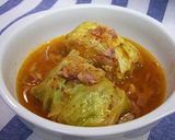 ピリ辛スープなキムチロールキャベツ☆作り方8写真