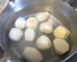 おうち居酒屋☆里芋とゆで卵の豚角煮作り方3写真