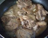 鶏の照煮込み作り方4写真