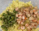 えびと枝豆のさつまいもコロッケ作り方3写真