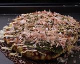 デラックスお好み焼き　カーキ入り作り方8写真