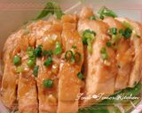 ♥鶏胸肉のふんわり蒸し煮丼andスープ♥作り方8写真