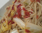 白味噌と桜えび☆こくうま～焼きうどん♪作り方4写真