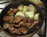 じゅわーっとごま油香るキムチ肉じゃが。作り方4写真