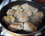 お酢とハーブでチキンの酢っぱ煮☆作り方2写真