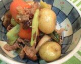 ジュージュー焼き肉じゃが作り方4写真