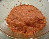 おろしニンジン入りふわふわ肉団子作り方3写真