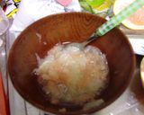 揚げ豆腐と鶏のグレープフルーツがけ作り方3写真