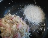 きのこのチーズリゾット作り方3写真