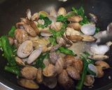 菜の花とアサリのパスタ☆作り方6写真