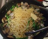 菜の花とアサリのパスタ☆作り方7写真