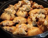 油あげの肉詰め作り方4写真