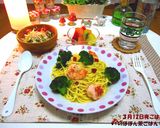 海老とブロッコリーのぺペロンチーノ作り方7写真